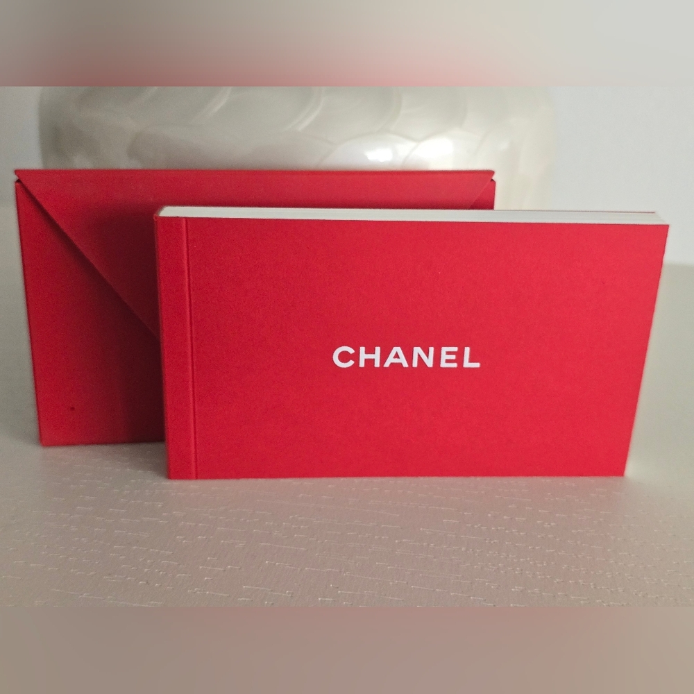 Authentic Chanel Red Flip Book, 2017 The Year of the Rooster